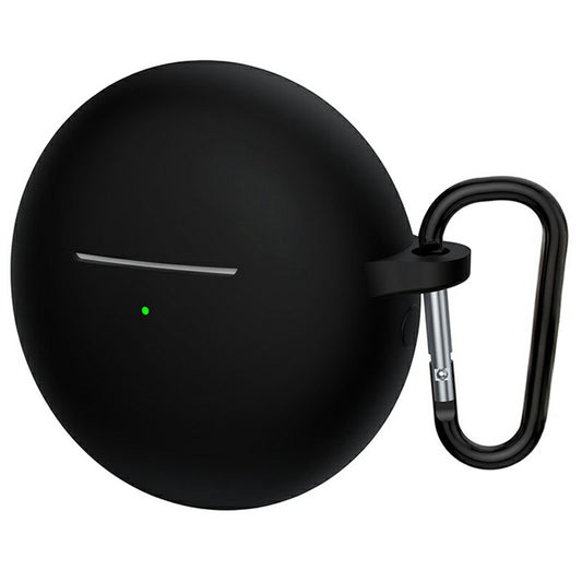 Husa Techsuit Silicone pentru Huawei FreeBuds 7i, Neagra