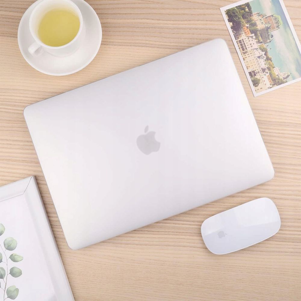 Husa Techsuit UltraShell pentru Apple MacBook Air M3 15inch (2024) / Air M2 15inch (2023), Transparenta Mata