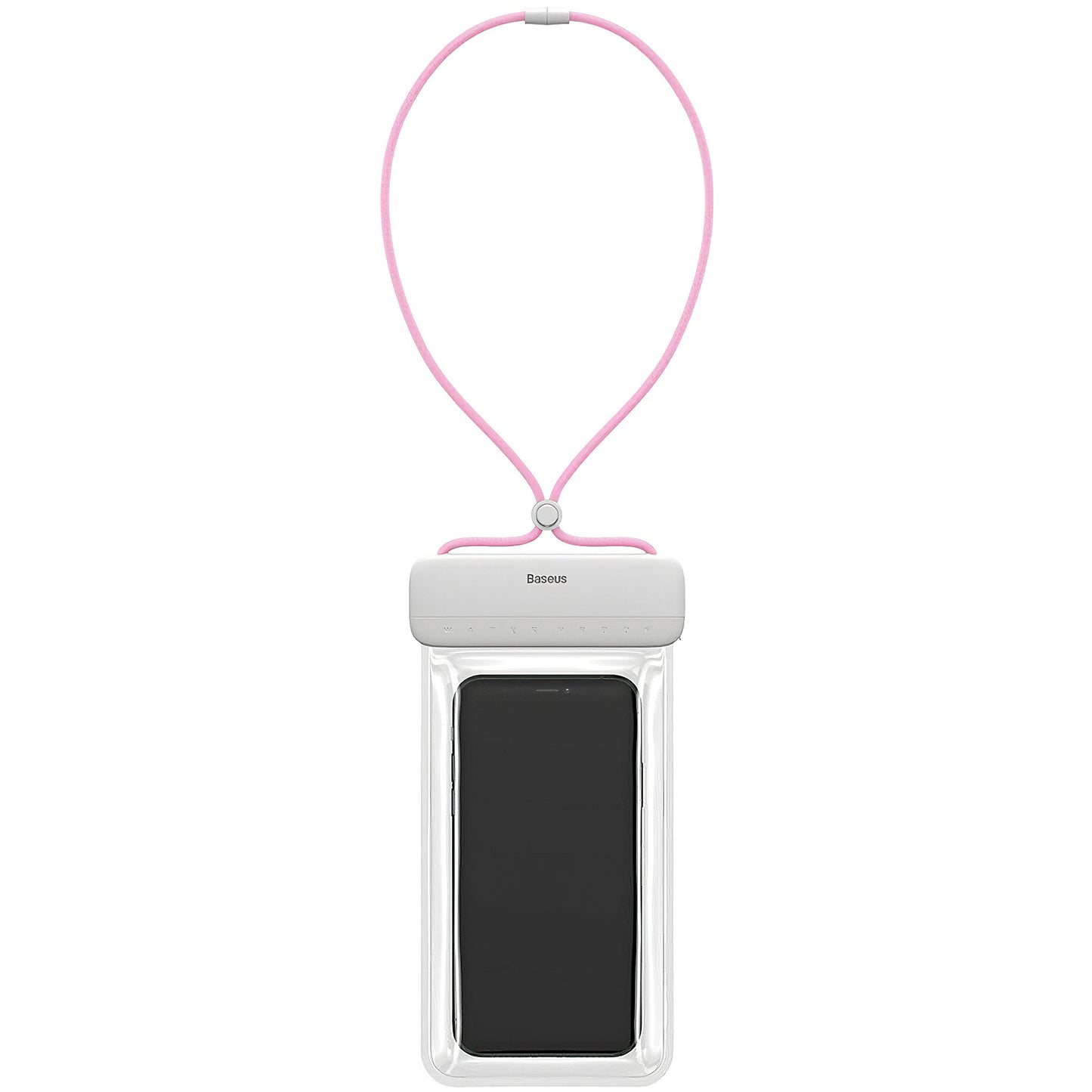 Husa Universala Waterproof pentru Telefon, Baseus, Let's Go, Roz ACFSD-D24