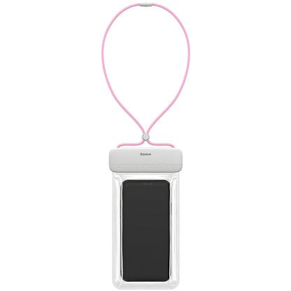 Husa Universala Waterproof pentru Telefon, Baseus, Let's Go, Roz ACFSD-D24