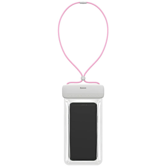 Husa Universala Waterproof pentru Telefon, Baseus, Let's Go, Roz ACFSD-D24