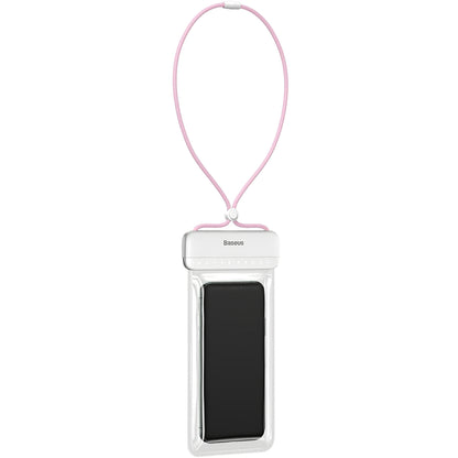 Husa Universala Waterproof pentru Telefon, Baseus, Let's Go, Roz ACFSD-D24
