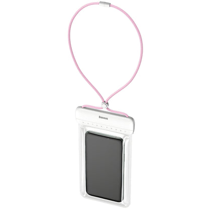 Husa Universala Waterproof pentru Telefon, Baseus, Let's Go, Roz ACFSD-D24