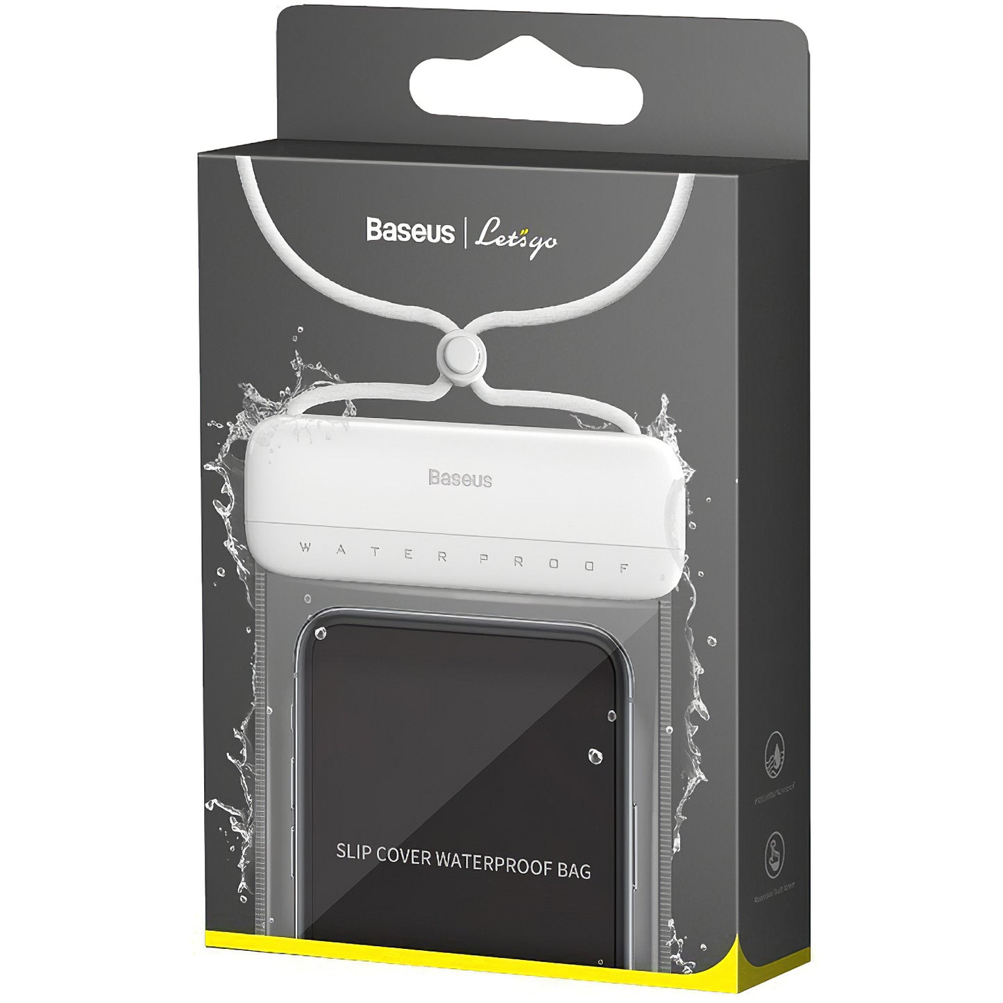 Husa Universala Waterproof, Baseus, Let's Go, Alba ACFSD-D02