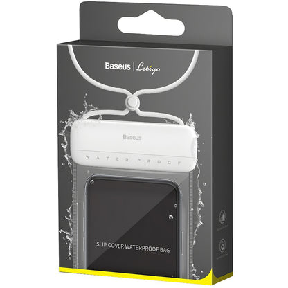 Husa Universala Waterproof, Baseus, Let's Go, Alba ACFSD-D02