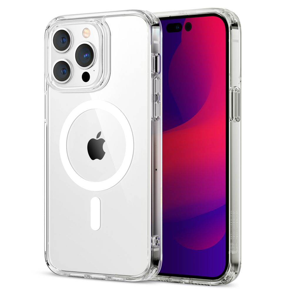 Husa MagSafe pentru Apple iPhone 14 Pro Max, ESR, Ch Halolock, Transparenta