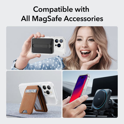 Husa MagSafe pentru Apple iPhone 14 Pro Max, ESR, Ch Halolock, Transparenta