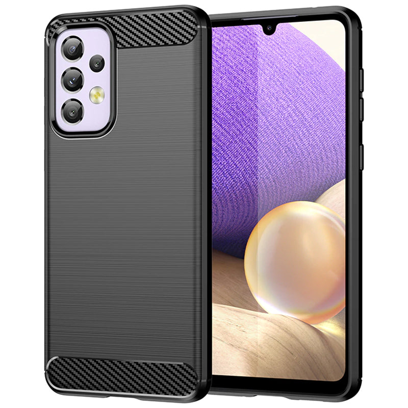 Husa pentru Samsung Galaxy A13 A135, Carbon, Neagra