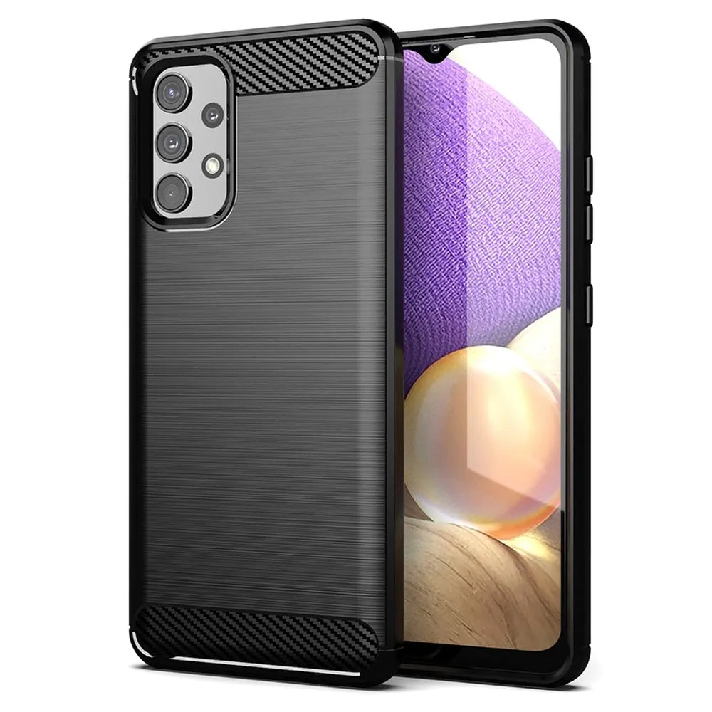 Husa pentru Samsung Galaxy A33 5G A336, Forcell, Carbon, Neagra
