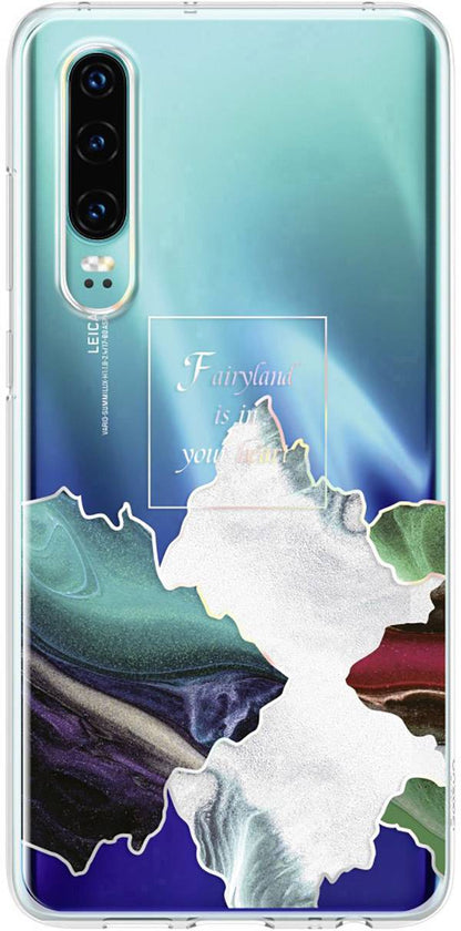 Husa pentru Huawei P30, Glacial Fairyland, Transparenta 51993010