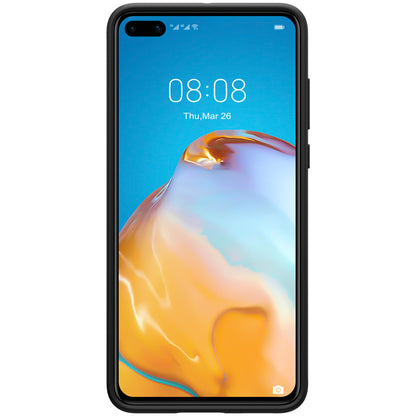 Husa pentru Huawei P40, Nillkin, Flex Pure Liquid Silicone, Neagra