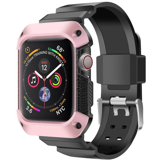 Husa OEM Tough pentru Apple Watch 44mm Series, Roz