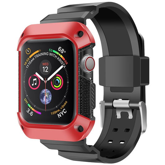 Husa OEM Tough pentru Apple Watch 40mm Series, Rosie