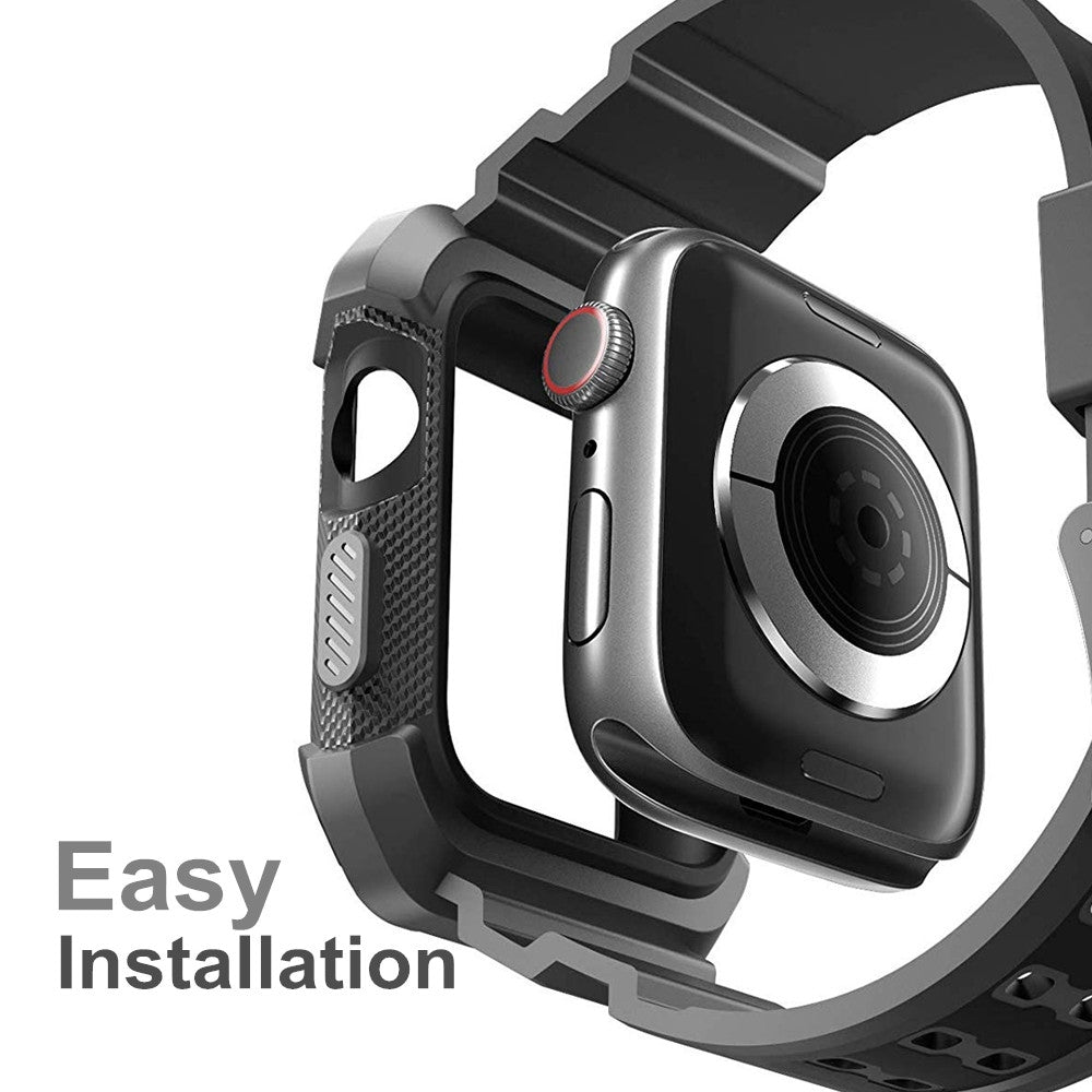 Husa OEM Tough pentru Apple Watch 40mm Series, Roz