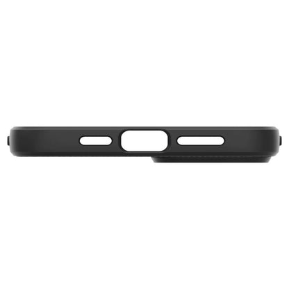 Husa pentru Apple iPhone 14, Spigen, Liquid Air Matte, Neagra