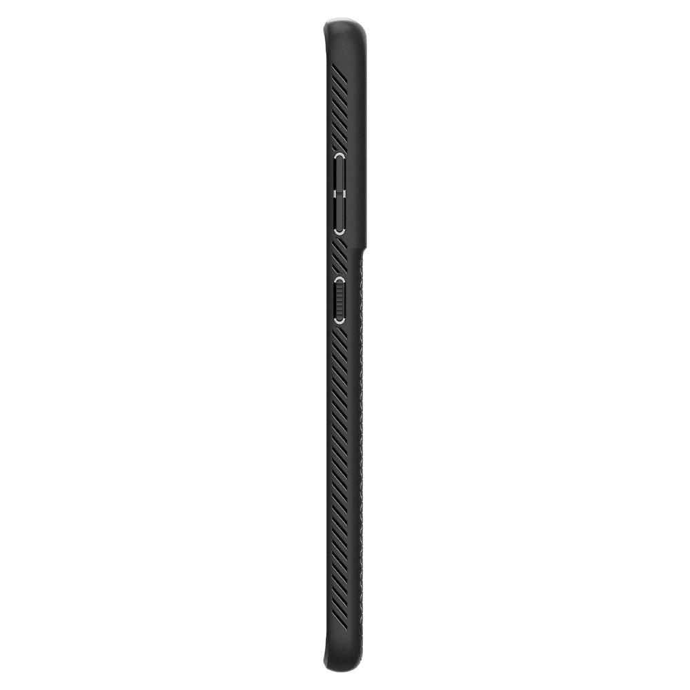 Husa pentru Samsung Galaxy S21 Ultra 5G G998, Spigen, Liquid Air, Neagra SPN1456BLK