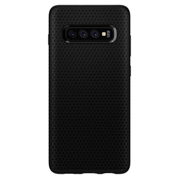 Husa pentru Samsung Galaxy S10+ G975, Spigen, Liquid Air, Neagra 606CS25764