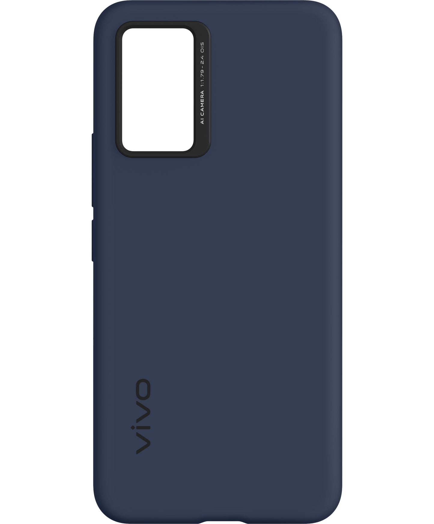 Husa pentru vivo V21 5G, Silicone Cover, Bleumarin 6000172