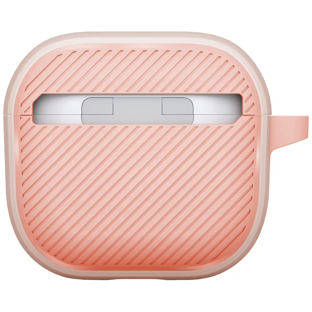 Husa  UNIQ Clyde pentru Apple AirPods 4, Coral