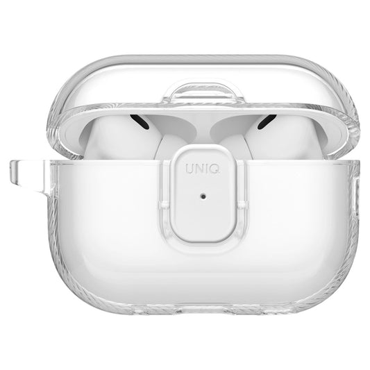 Husa UNIQ Glase Pro pentru Apple AirPods Pro 3, Transparenta