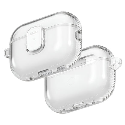Husa UNIQ Glase Pro pentru Apple AirPods Pro 3, Transparenta