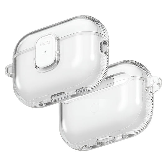 Husa UNIQ Glase Pro pentru Apple AirPods Pro 3, Transparenta