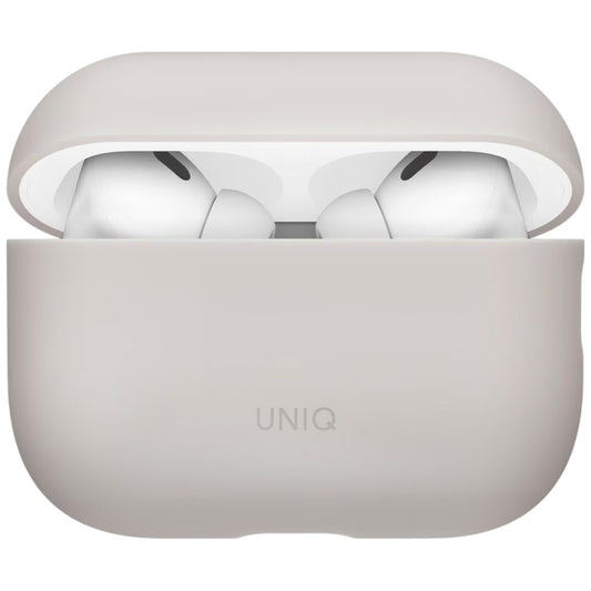 Husa UNIQ Lino pentru Apple AirPods Pro 3, Bej