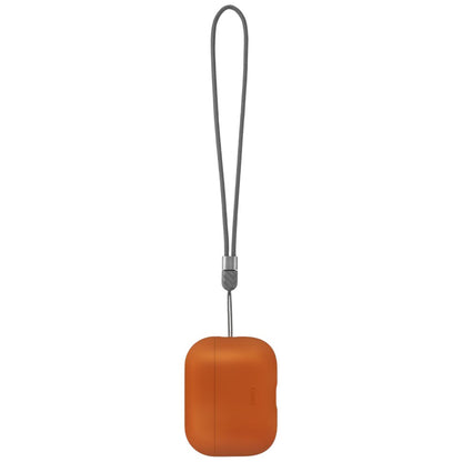 Husa UNIQ Lino pentru Apple AirPods Pro 3, Portocalie
