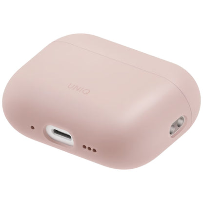 Husa UNIQ Lino pentru Apple AirPods Pro 3, Roz