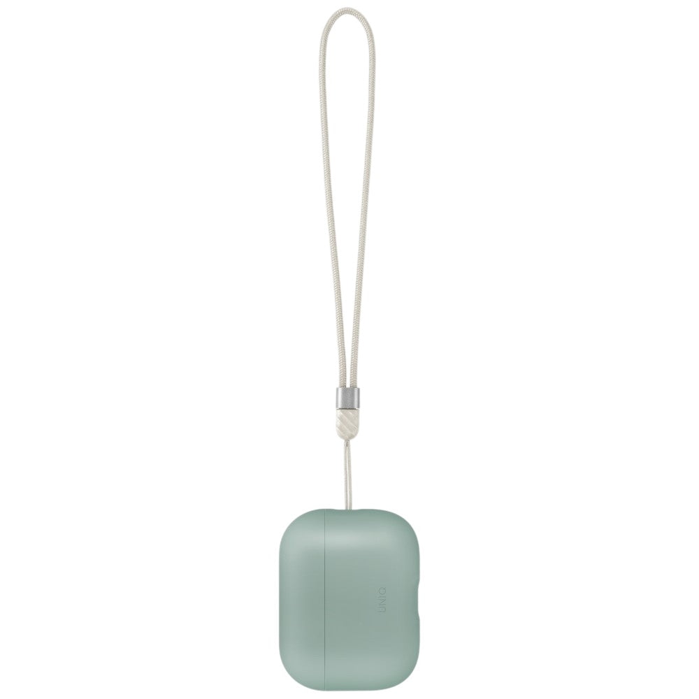 Husa UNIQ Lino pentru Apple AirPods Pro 3, Verde Menta