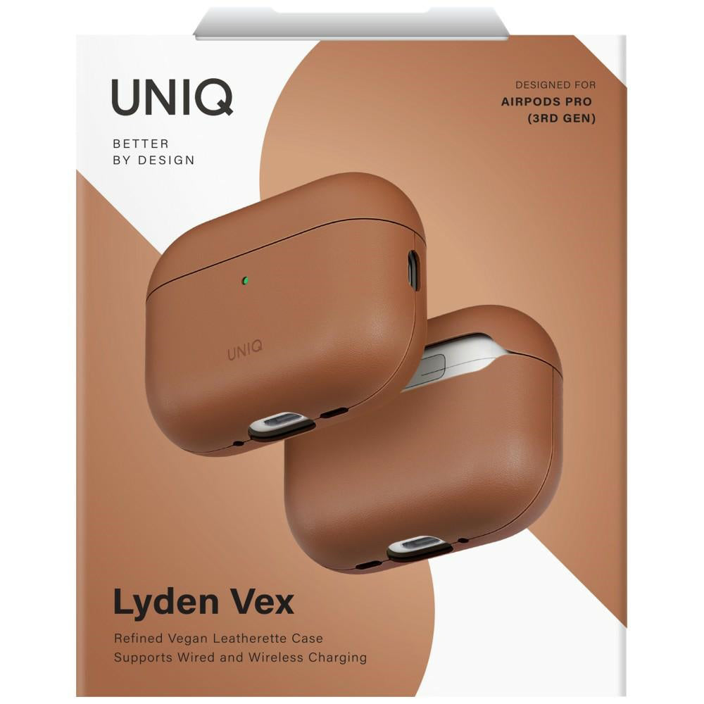 Husa UNIQ Lyden Vex pentru Apple AirPods Pro 3, Maro