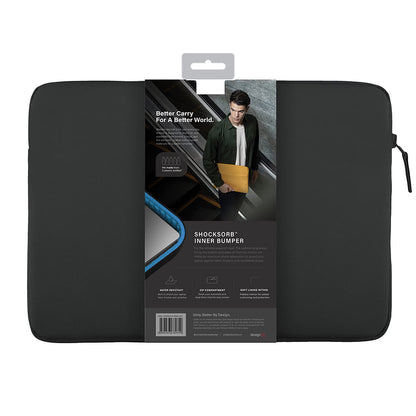 Husa UNIQ Vienna pentru Laptop max. 16inch, Neagra