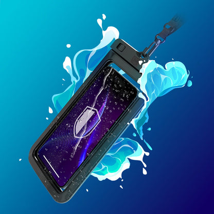 Husa Universala Waterproof pentru Telefon max. 7inch, 3MK, Hydro, Neagra