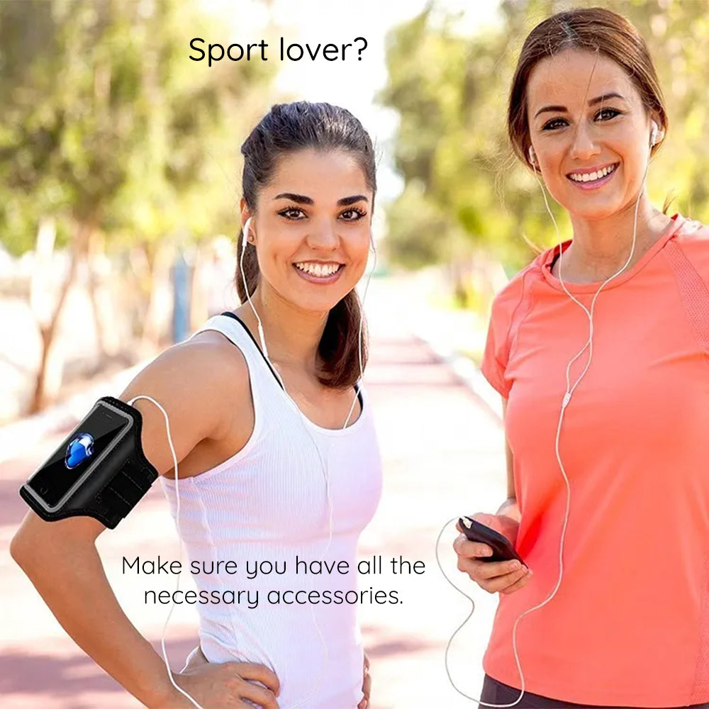 Husa Universala pentru Telefon max. 6.8inch, Techsuit, Sports TH20, Roz