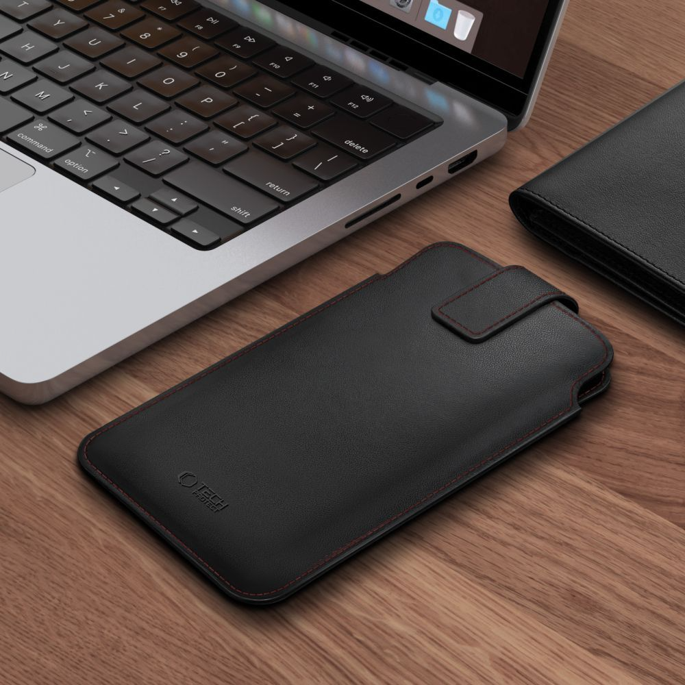 Husa Universala pentru Telefon, Tech-Protect, SM65, Neagra Rosie