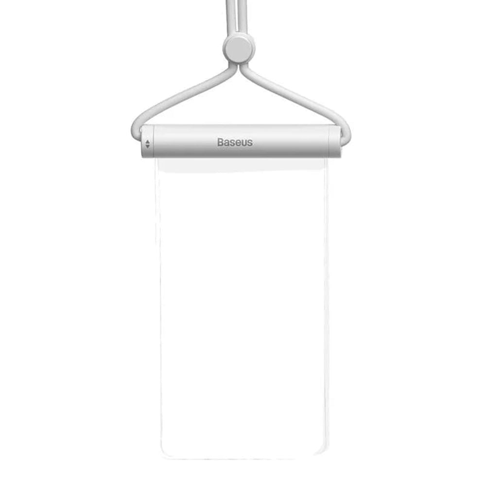 Husa Universala Waterproof, Baseus, AquaGlide Cylindrical, Alba P60263701213-00