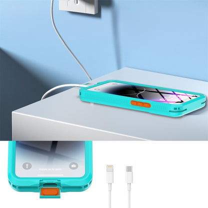 Husa Universala Waterproof pentru Telefon max. 6.1inch, ShellBox, AirBox, Albastra