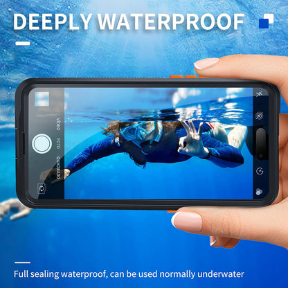 Husa Universala Waterproof pentru Telefon max. 6.7inch, ShellBox, AirBox, Neagra
