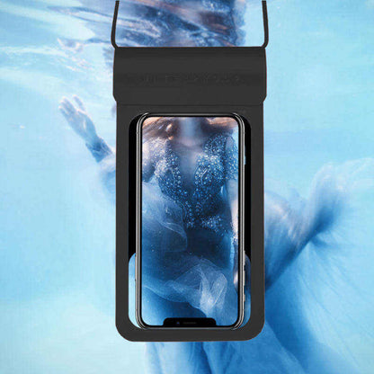 Husa Universala Waterproof pentru Telefon max. 6.8inch, Techsuit, TWC1, Aurie