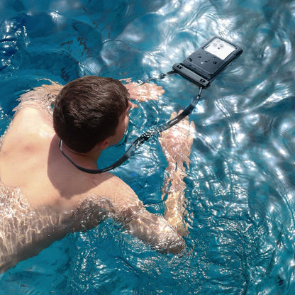 Husa Universala Waterproof pentru Telefon max. 6.9inch, Spigen, A611P, Set 2 bucati, Neagra Mata ACS09348
