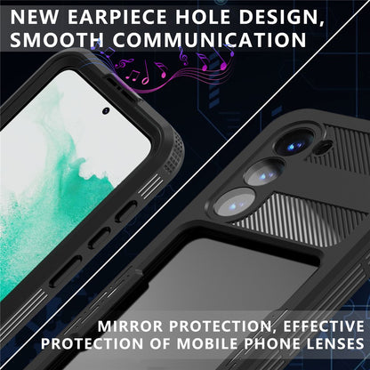 Husa Waterproof pentru Samsung Galaxy S26 Plus, ShellBox, Neagra