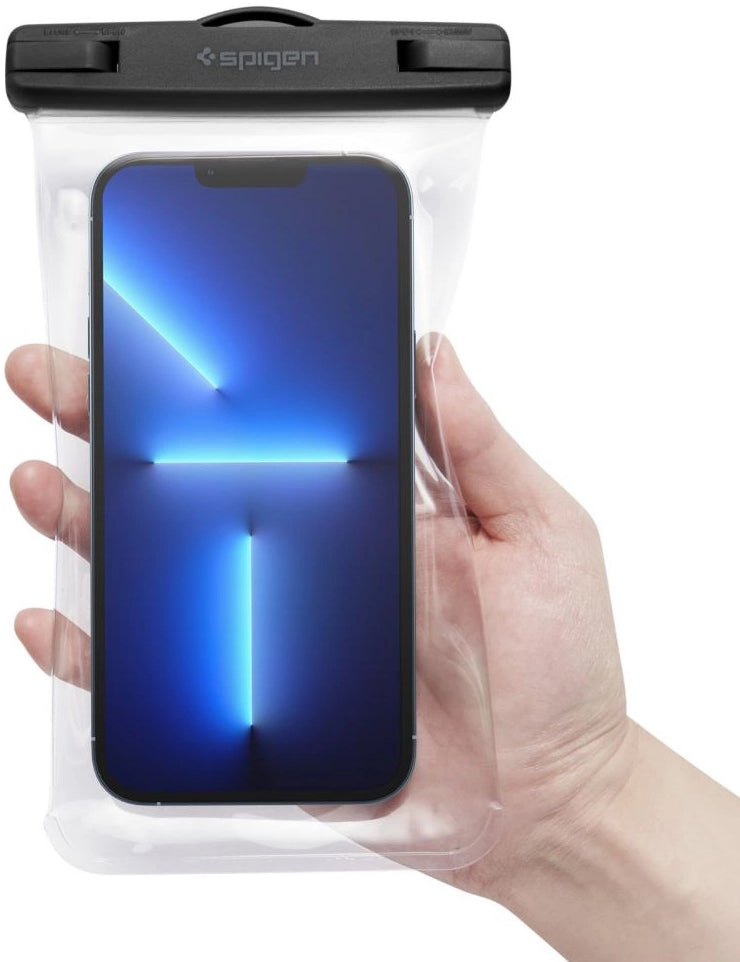 Husa Universala Waterproof, Spigen, A601, Transparenta