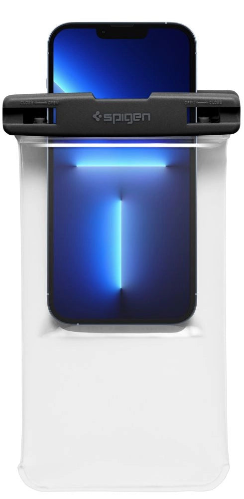 Husa Universala Waterproof, Spigen, A601, Transparenta