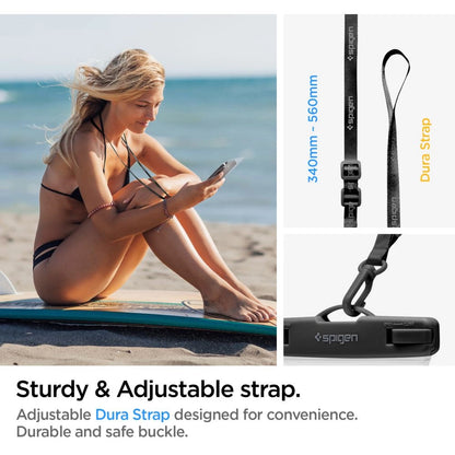 Husa Universala Waterproof, Spigen, A601, Transparenta