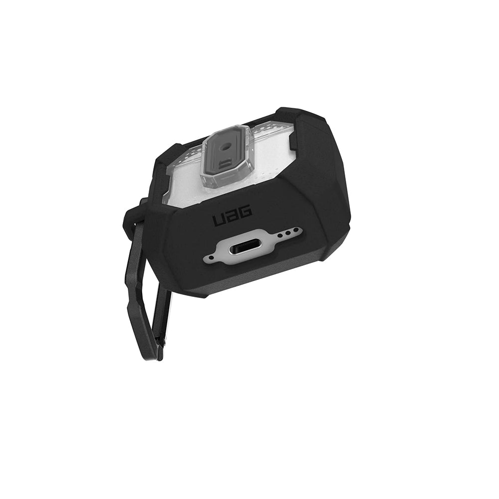 Husa Urban Armor Gear Plasma pentru Apple AirPods 4, Neagra