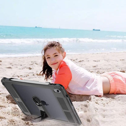 Husa Waterproof pentru Apple iPad Air (2022) / Air (2020), ShellBox, Neagra
