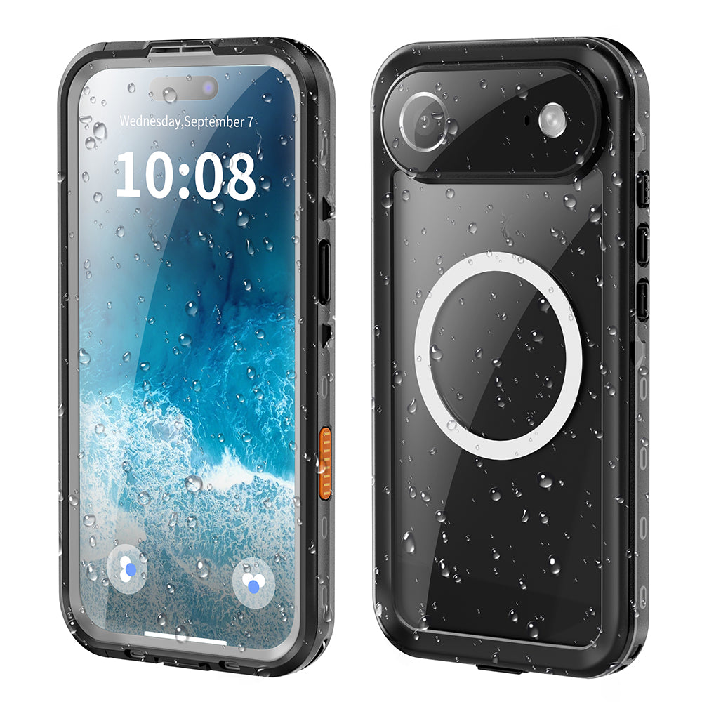Husa Waterproof pentru Apple iPhone 17 Air, ShellBox, Neagra