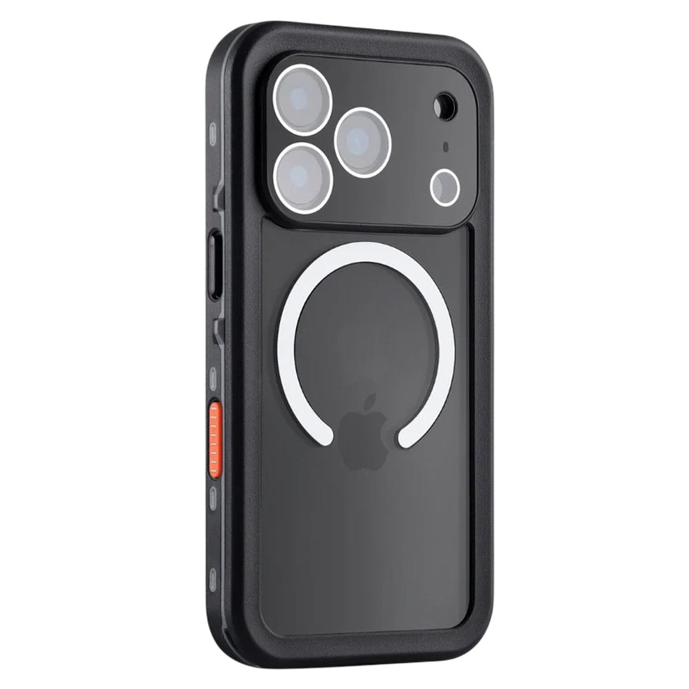 Husa Waterproof pentru Apple iPhone 18 Pro / 17 Pro, ShellBox, Neagra
