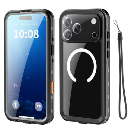 Husa Waterproof pentru Apple iPhone 18 Pro Max / 17 Pro Max, ShellBox, Neagra