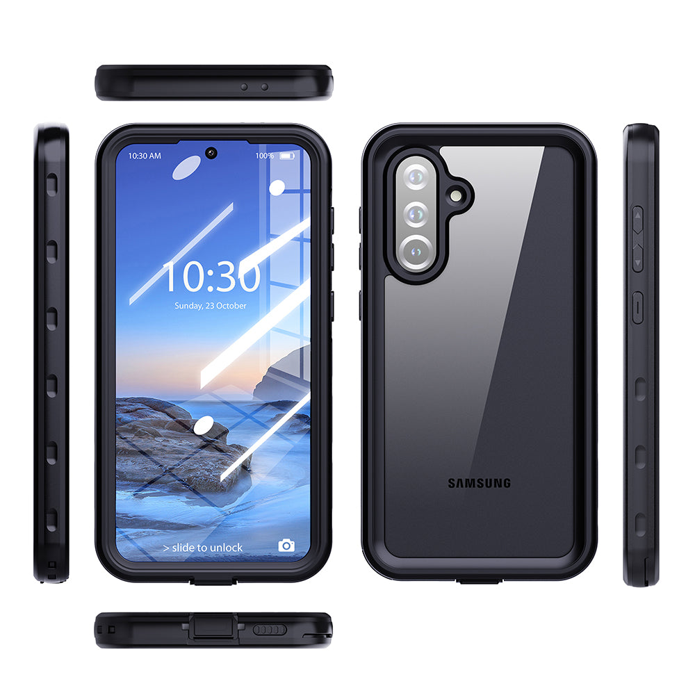 Husa Waterproof pentru Samsung Galaxy A26 A266, ShellBox, Neagra